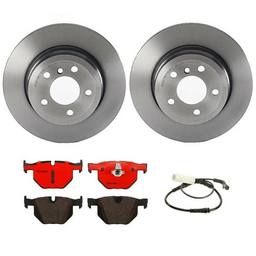 BMW Brake Pad and Rotor Kit - Rear 320mm Ceramic